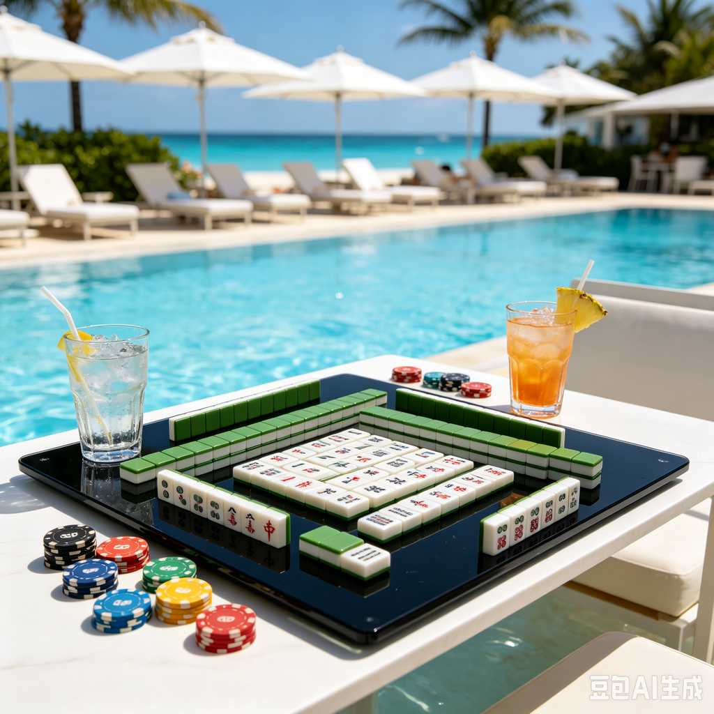 modern color mahjong tiles
