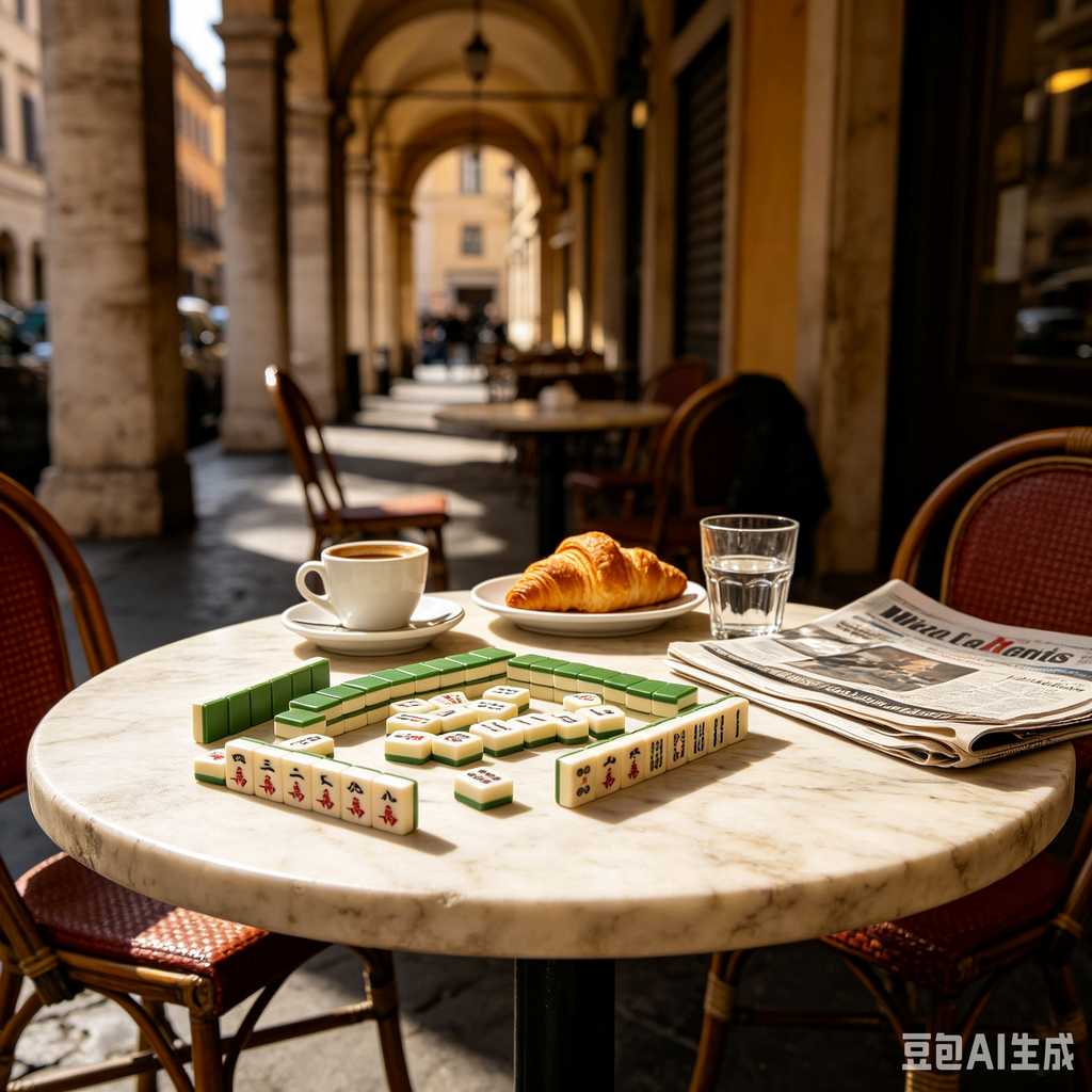 handheld mahjong tiles set