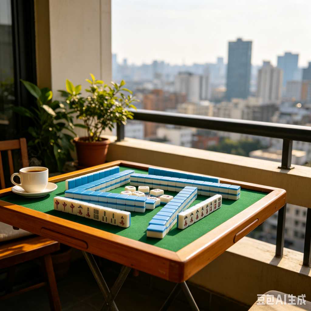 super portable mahjong game set