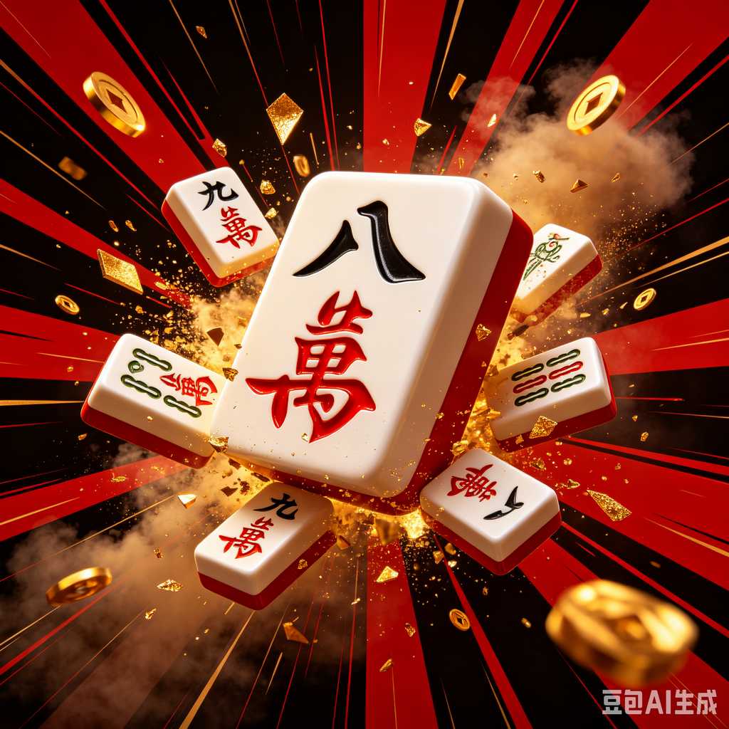 vintage style mahjong set