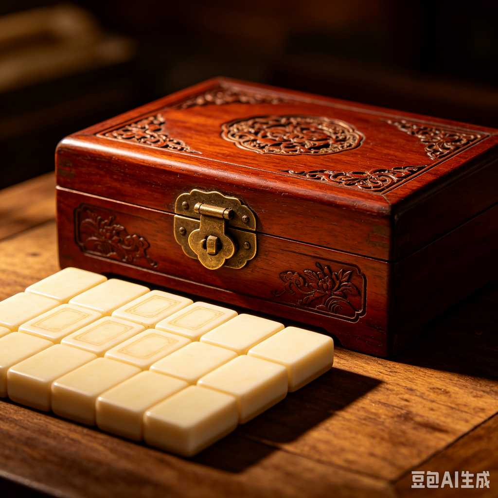 jelly transparent mahjong set
