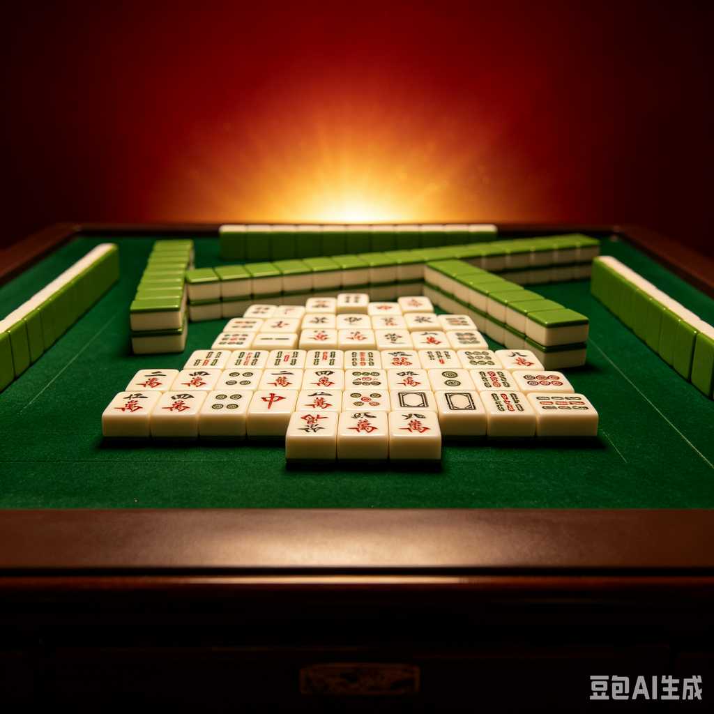 mahjong tile rack set