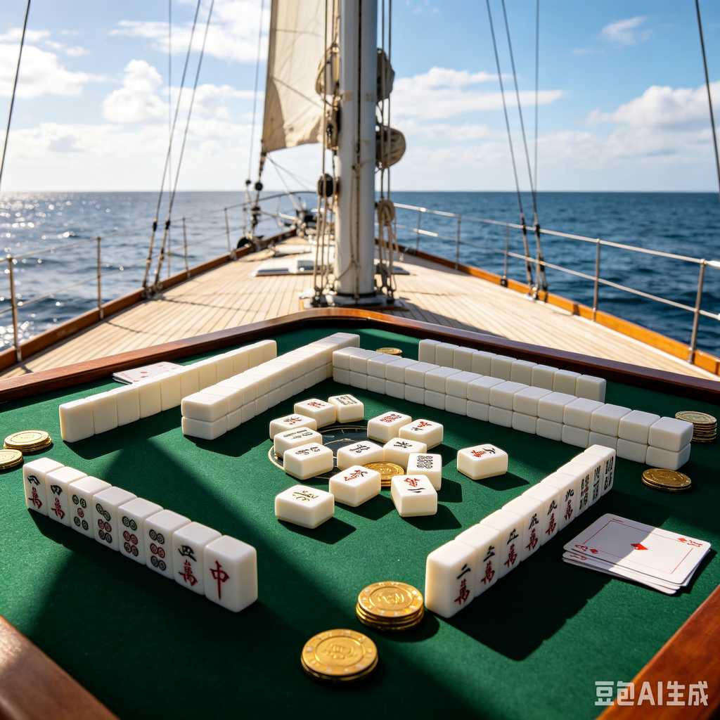 modern oriental mahjong set